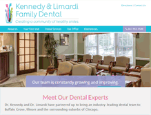 Tablet Screenshot of kldentistry.com